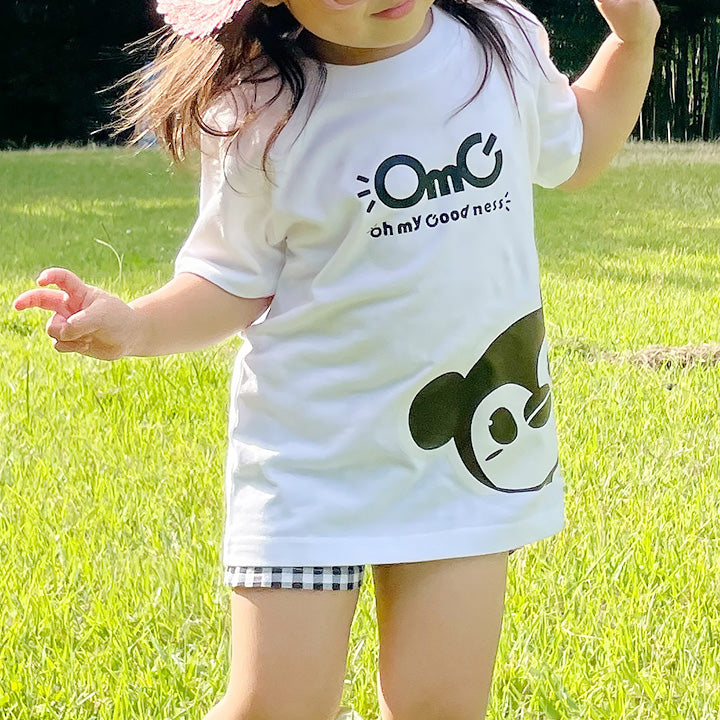 OMG　CHOCO　半袖Tシャツ　ホワイト　KIDS